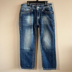 ✨ Rock Revival Emilie Boyfriend Capri Jeans 26